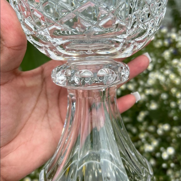 AJKA Crystal, Hungary, Handmade, 11.3” Clear Crystal Vase 24% Pb0 RTP $499 - Picture 8 of 10